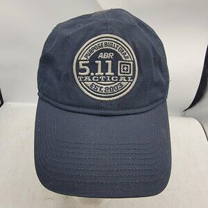 5.11 Tactical Hat Cap Adults Navy Blue Adjustable Baseball Logo Casual Work Wear